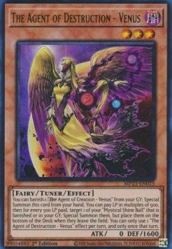 Sendbotin der Zerstörung - Venus MP23-015 Ultra Rare Excellent Deutsch 1. Auflage