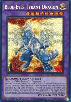 Blauäugiger Drachentyrann MP23-019 Secret Rare Near Mint Deutsch 1. Auflage
