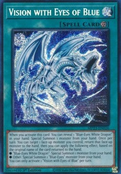 Vision with Eyes of Blue MP23-026 Secret Rare Near Mint Englisch 1. Auflage