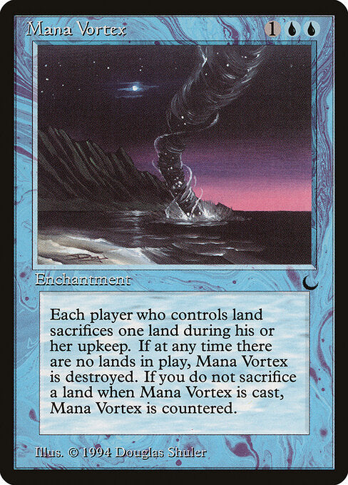 Mana Vortex DRK- Rare Excellent Englisch