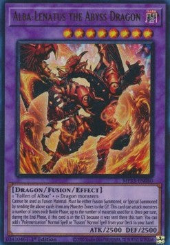 Alba-Lenatus der Abgrunddrache MP23-080 Ultra Rare Near Mint Deutsch 1. Auflage