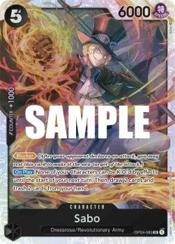 Sabo (OP04-083) (V.1) OP04 Super Rare Good Englisch