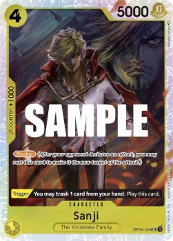 Sanji (OP04-104) (V.1) OP04 Super Rare Near Mint Englisch