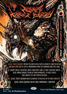 Jeska, Thrice Reborn SLDF23-1201 Mythic Near Mint Englisch