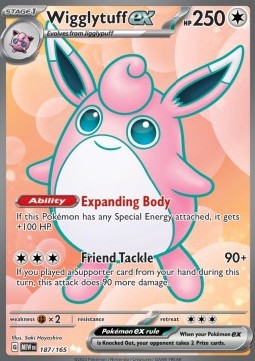 Knuddeluff ex MEW-187 Ultra Rare Excellent Deutsch