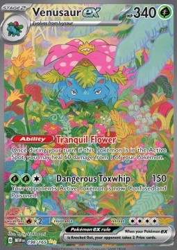 Bisaflor ex MEW-198 Special Illustration Rare Near Mint Deutsch
