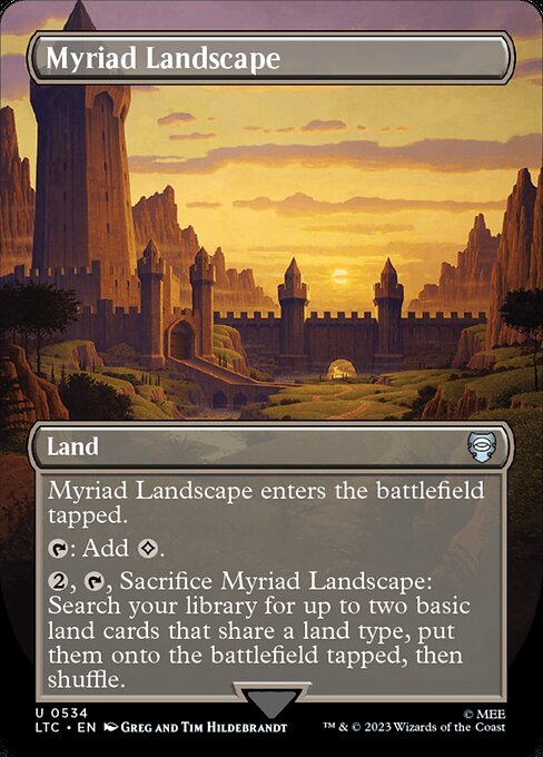 Mannigfaltige Landschaft (V.1) LTRH-534 Uncommon Near Mint Englisch