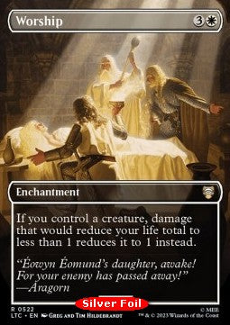 Anbetung (V.2) LTRH-522 Rare Near Mint Englisch Foil