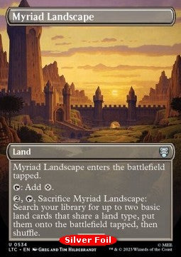Mannigfaltige Landschaft (V.2) LTRH-534 Uncommon Excellent Englisch Foil