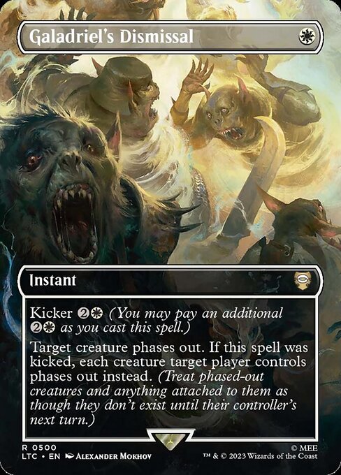 Galadriel's Dismissal LTRH-500 Rare Excellent Englisch Foil