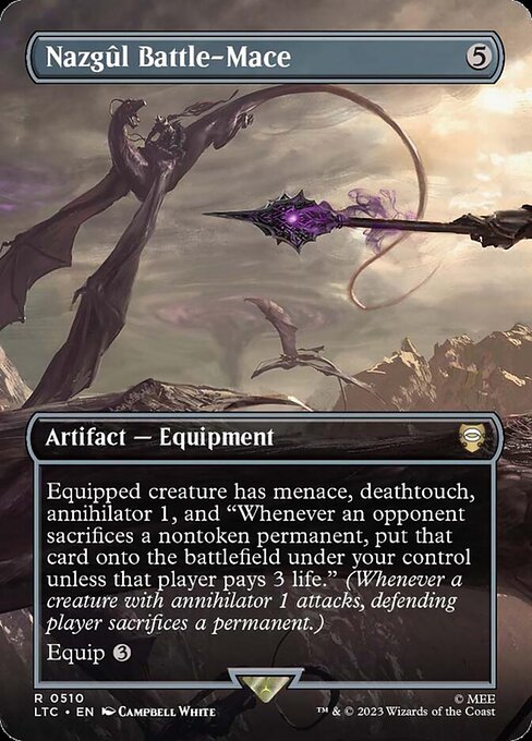 Nazgûl Battle-Mace (V.1) LTRH-510 Rare Excellent Englisch