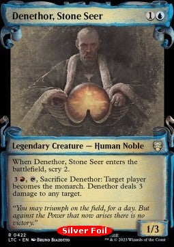 Denethor, Seher des Steins (V.2) LTRH-422 Rare Good Englisch Foil