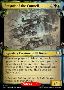 Erestor of the Council LTRH-457 Rare Near Mint Englisch Foil