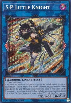 S:P Kleine Ritterin AGOV-DE046 Secret Rare Excellent Deutsch 1. Auflage