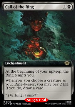 Ruf des Rings (V.3) LTRH-766 Rare Near Mint Englisch Foil