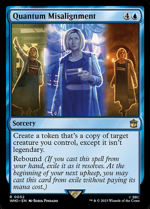 Quantum Misalignment WHO-52 Rare Good Englisch Foil