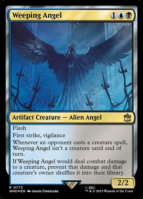 Weeping Angel XWHO-773 Rare Near Mint Englisch Foil