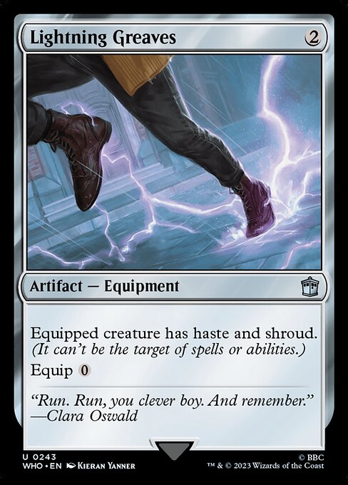 Lightning Greaves WHO-243 Uncommon Near Mint Englisch