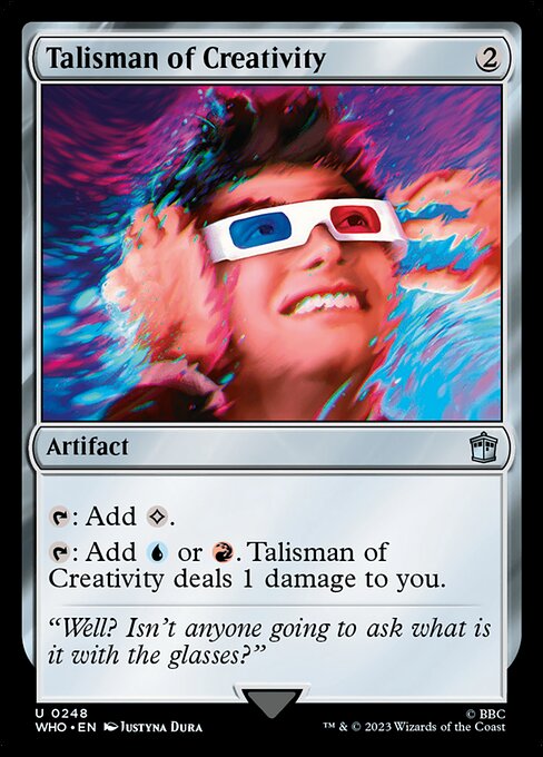 Talisman der Kreativität WHO-248 Uncommon Excellent Englisch Foil