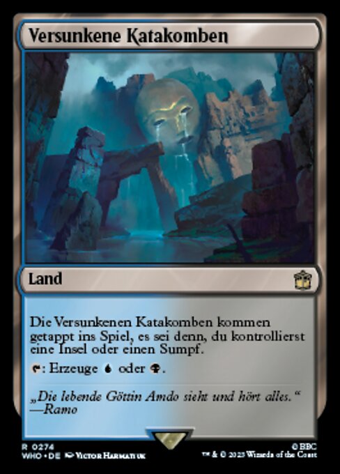 Versunkene Katakomben WHO-274 Rare Near Mint Deutsch