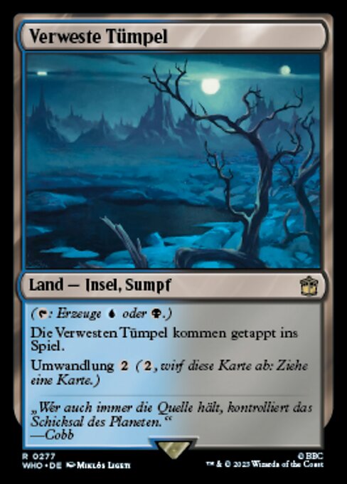Verweste Tümpel WHO-277 Rare Near Mint Deutsch