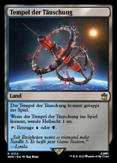 Tempel der Täuschung WHO-314 Rare Near Mint Deutsch