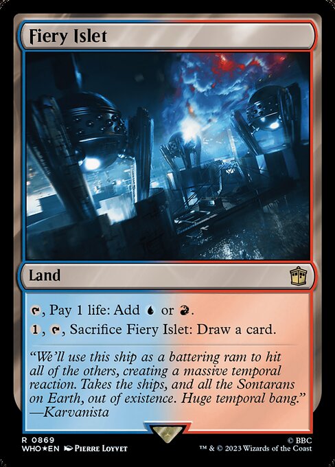 Fiery Islet XWHO-869 Rare Near Mint Englisch Foil