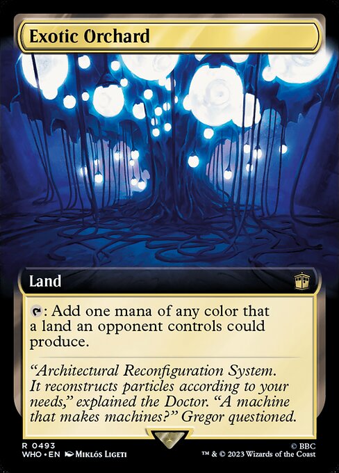 Exotic Orchard (V.1) XWHO-493 Rare Near Mint Englisch Foil