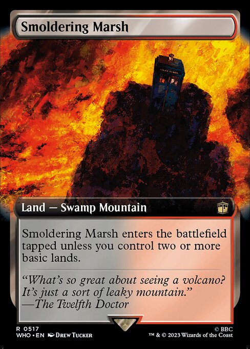 Smoldering Marsh XWHO-517 Rare Excellent Englisch Foil