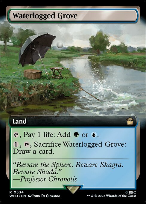 Waterlogged Grove XWHO-534 Rare Near Mint Englisch Foil