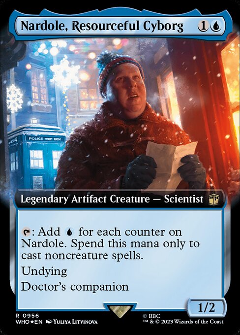 Nardole, findiger Cyborg (V.3) XWHO-956 Rare Near Mint Englisch Foil