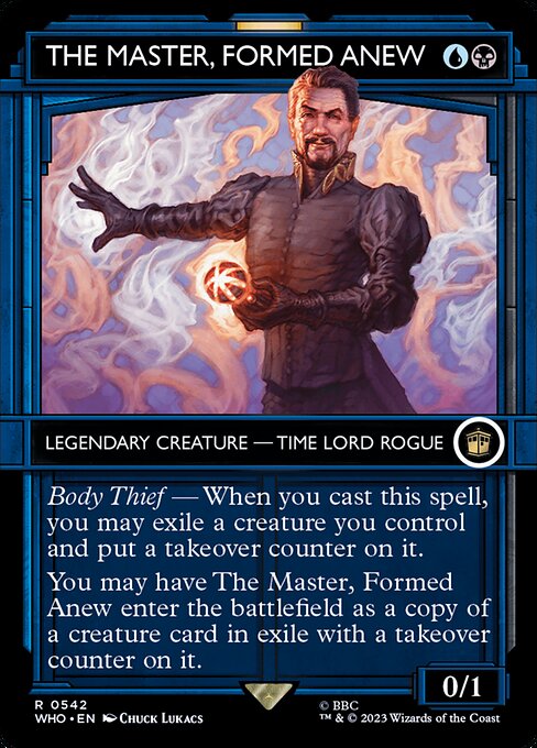 The Master, Formed Anew XWHO-542 Rare Near Mint Englisch Foil