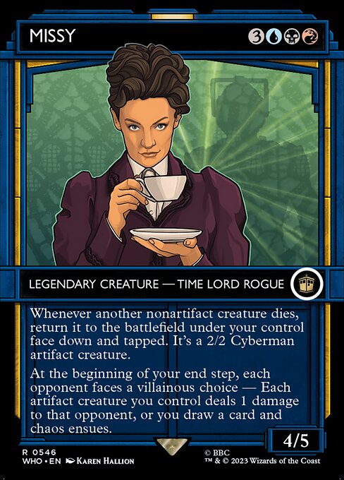 Missy XWHO-546 Rare Excellent Englisch Foil