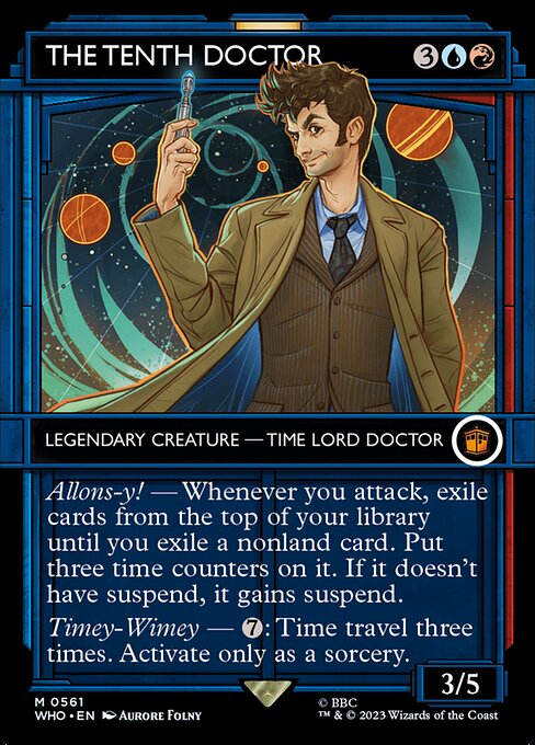 The Tenth Doctor XWHO-561 Mythic Near Mint Englisch Foil