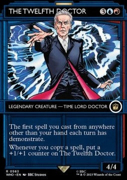The Twelfth Doctor (V.2) XWHO-563 Rare Near Mint Englisch Foil