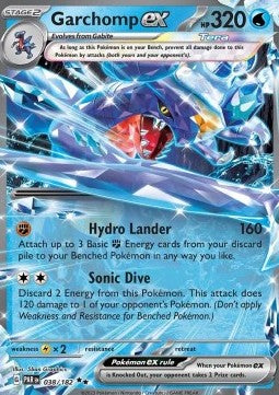 Garchomp ex PAR-038 Double Rare Near Mint Englisch