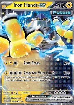 Eisenhand ex PAR-070 Double Rare Light Played Deutsch