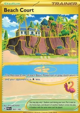 Strandplatz PAR-263 Secret Rare Near Mint Deutsch