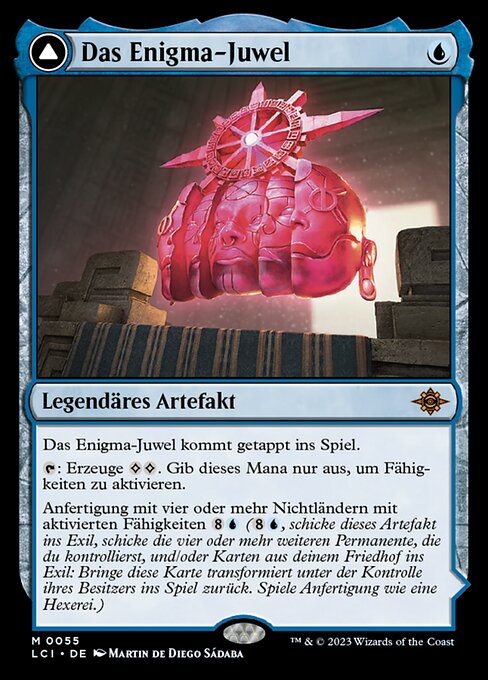 Das Enigma-Juwel // Sammelpunkt der Erleuchtung LCI-55 Mythic Excellent Deutsch