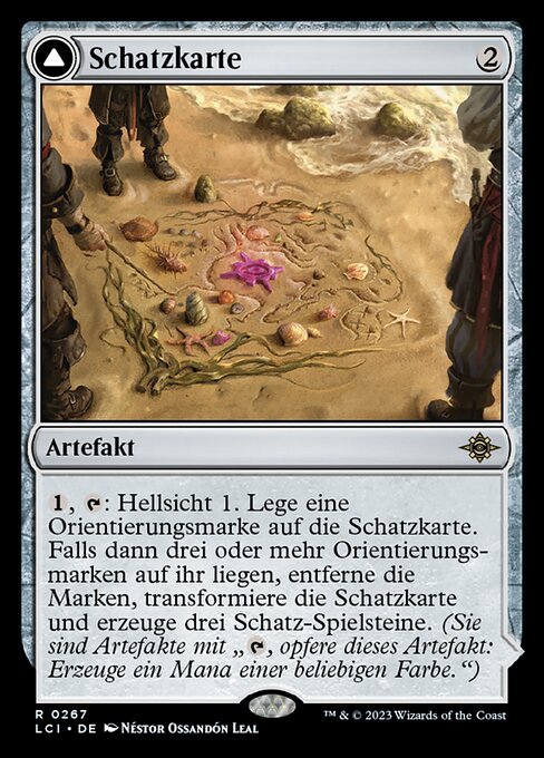 Schatzkarte // Schatzbucht LCI-267 Rare Excellent Deutsch