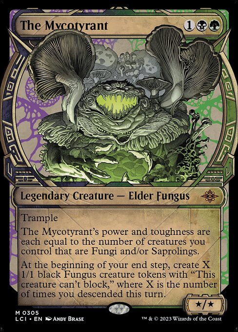 The Mycotyrant XLCI-305 Mythic Near Mint Englisch Foil
