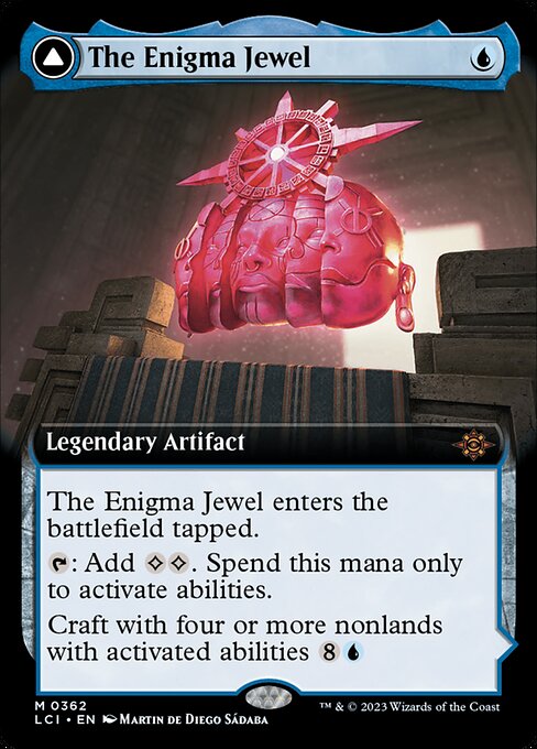Das Enigma-Juwel // Sammelpunkt der Erleuchtung XLCI-362 Mythic Played Deutsch