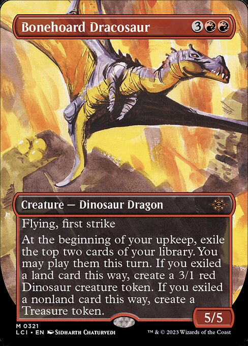 Bonehoard Dracosaur XLCI-321 Mythic Excellent Englisch Foil