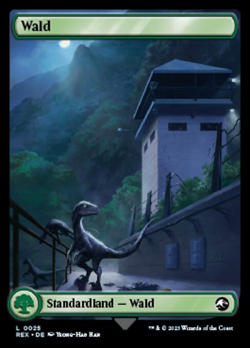 Wald REX-25 Land Excellent Deutsch Foil