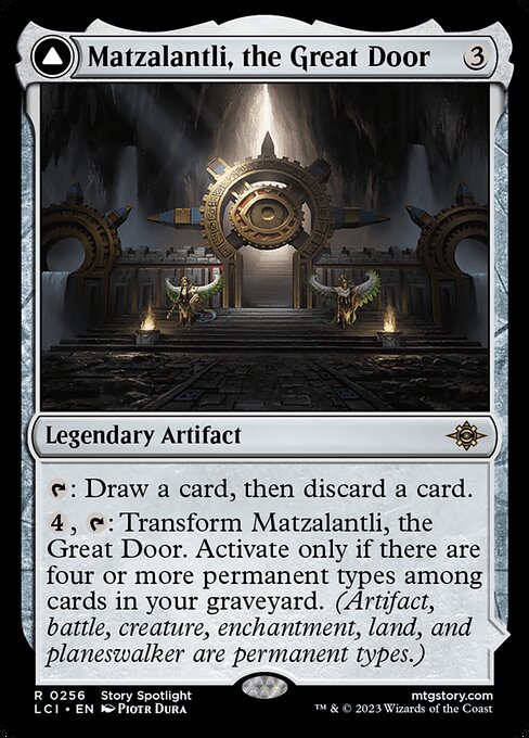 Matzalantli, the Great Door // The Core LCI-256 Rare Near Mint Englisch Foil