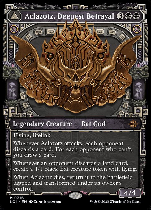Aclazotz, Deepest Betrayal // Temple of the Dead XLCI-316 Mythic Near Mint Englisch