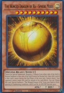 The Winged Dragon of Ra - Sphere Mode RA01-007 Ultra Rare Near Mint Englisch 1. Auflage