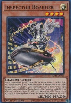 Inspektor Boarder (V.1) RA01-010 Super Rare Near Mint Deutsch 1. Auflage