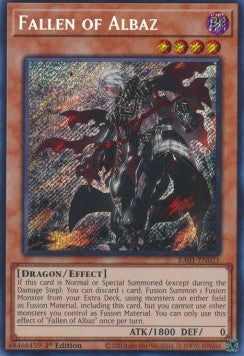 Gefallener von Albaz (V.3) RA01-021 Secret Rare Near Mint Deutsch 1. Auflage