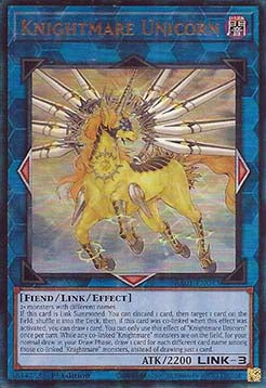 Albtraumritter Einhorn (V.7) RA01-043 Ultimate Rare Near Mint Deutsch 1. Auflage